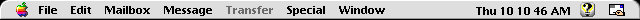 [Eudora taskbar]