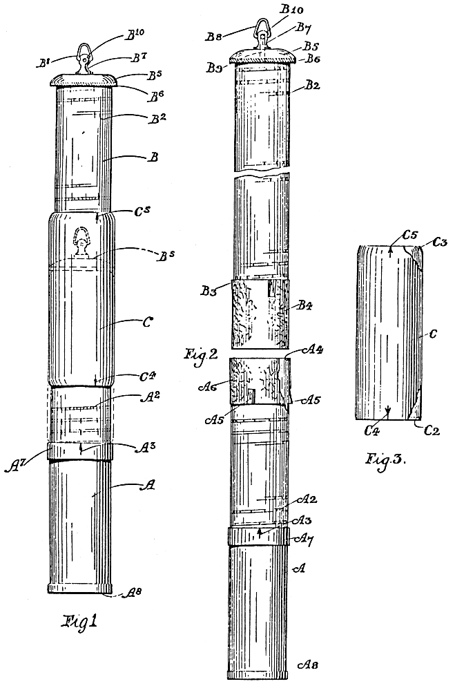 Otis King Patent Figs